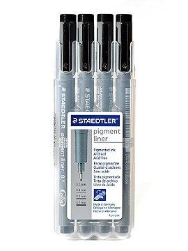 Staedtler Pigment Liner Sketch Pen Set