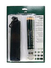 Faber-Castell 9000 Artist Graphite Drawing Set with Bag