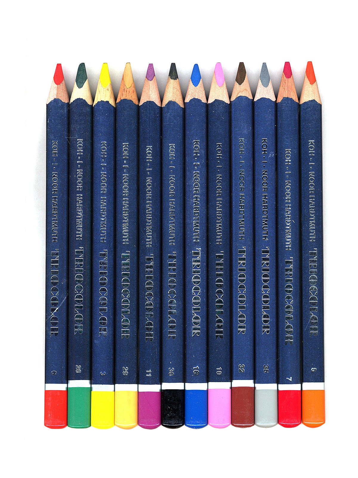 Koh-I-Noor Triocolor Grand Drawing Pencils