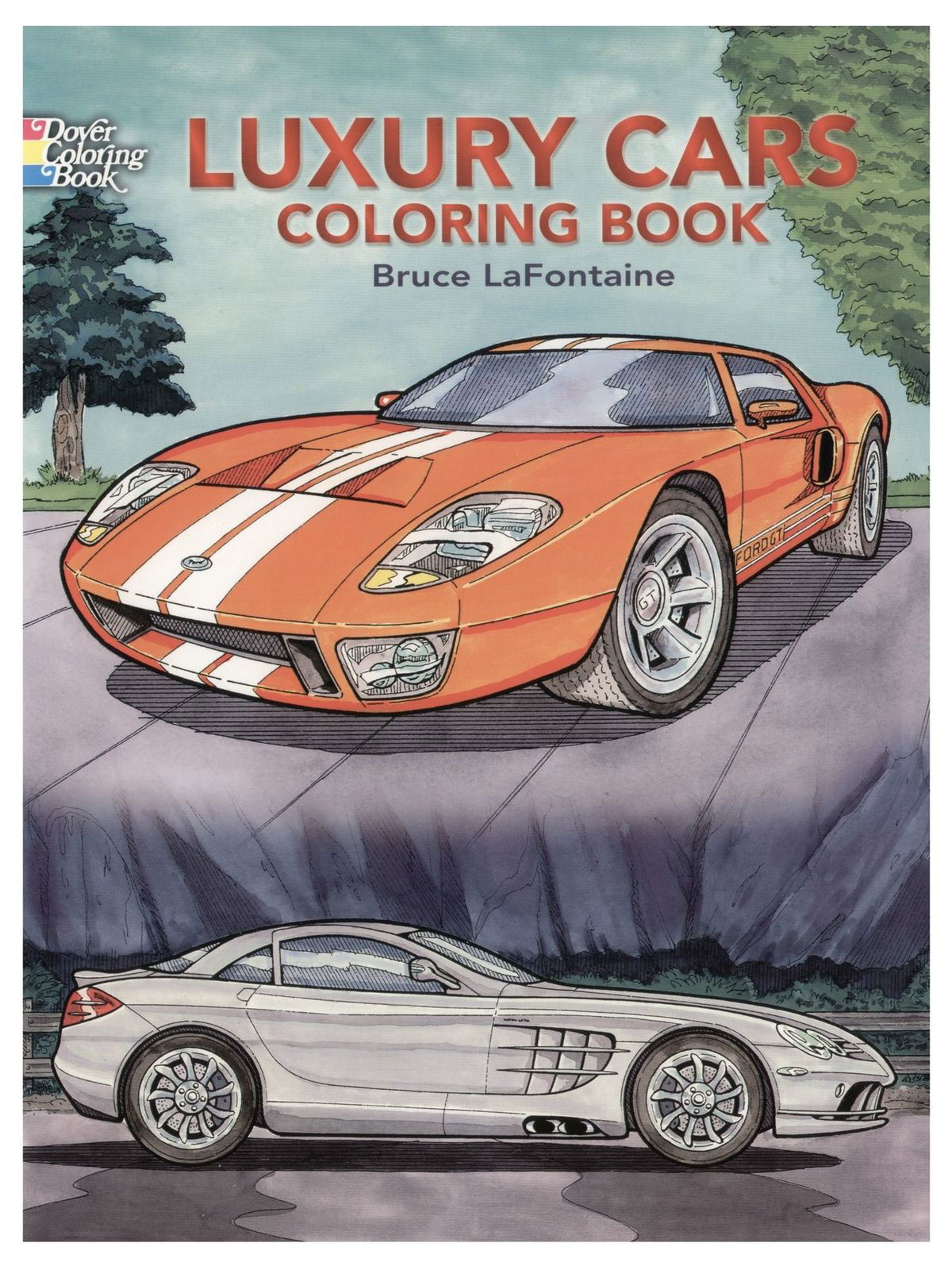 Sports Car Coloring Bks.: Supercar Coloring Book for Kids Ages 8