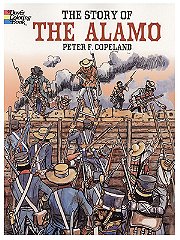 Dover The Story of the Alamo Coloring Book