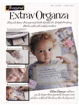 Jacquard ExtravOrganza Fabric Sheets