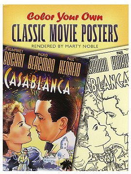 Dover Color Your Own Classic Movie Posters