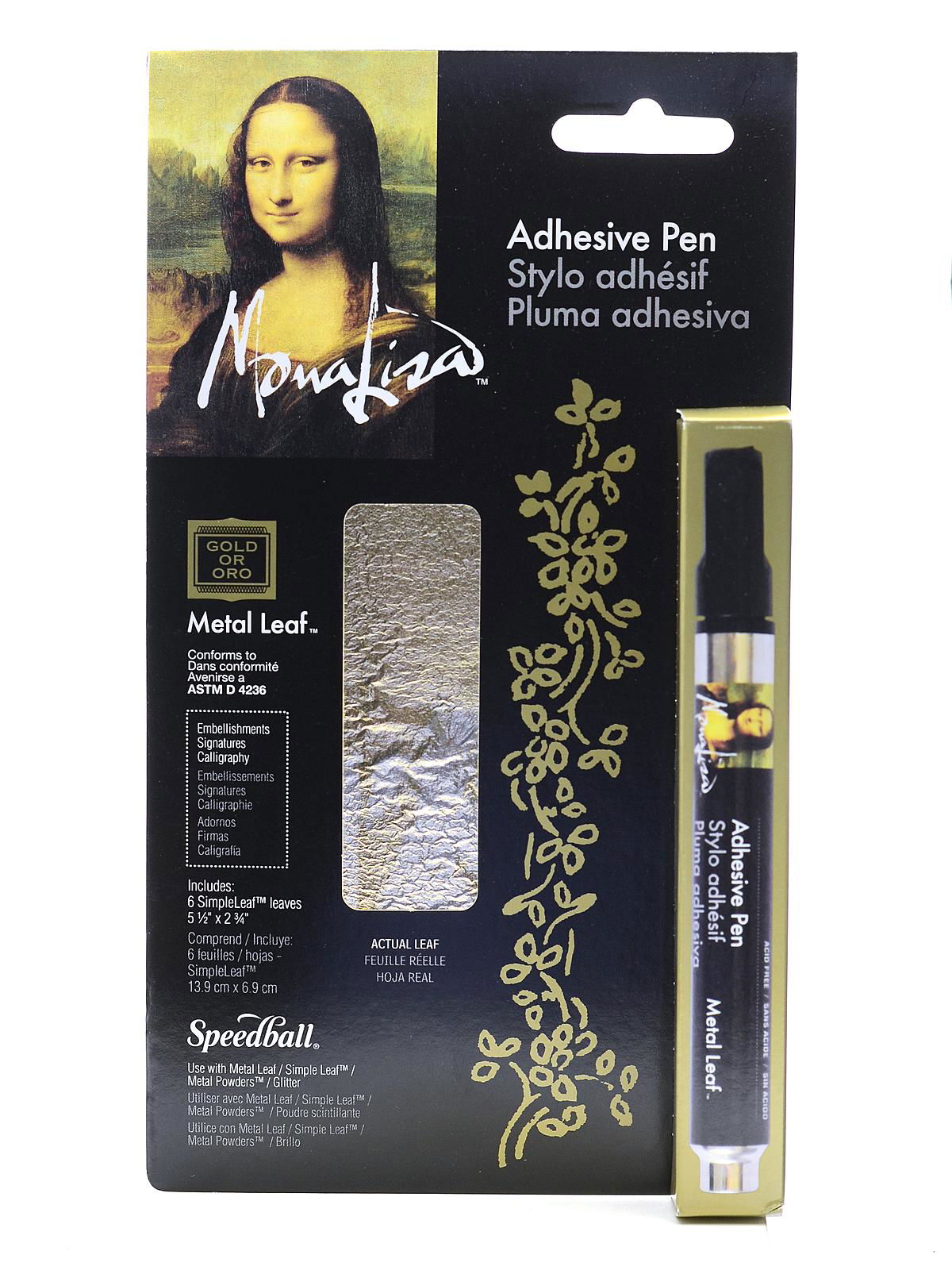 Speedball Mona Lisa Gold Leafing