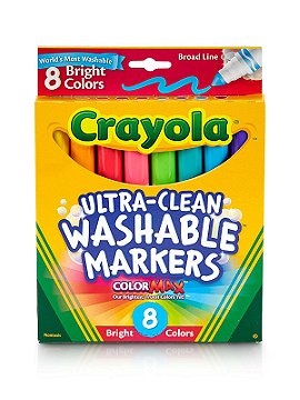 Crayola Bright Colors Ultra-Clean Washable Markers