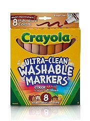 Crayola Multicultural Colors Ultra-Clean Washable Markers