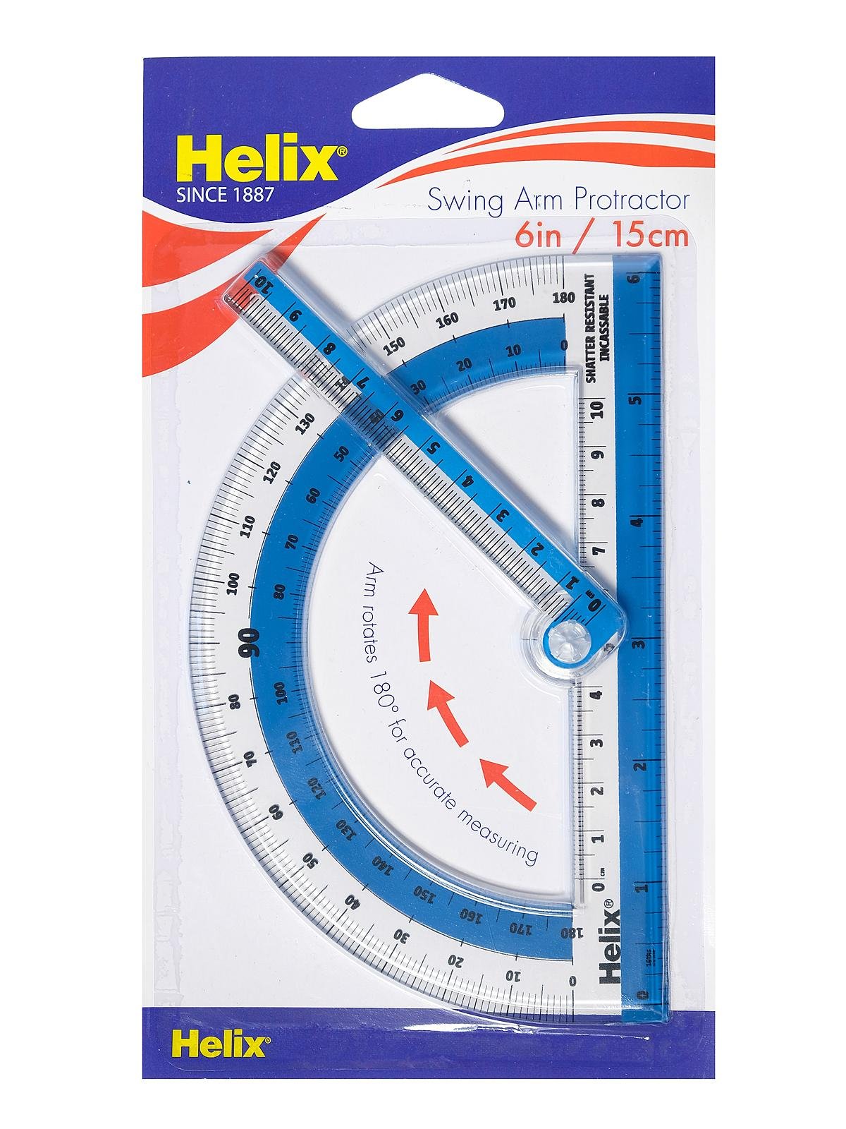 Helix Protractor with Swing Arm