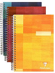 Clairefontaine Classic Wirebound Notebook with Pocket Dividers
