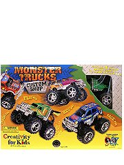 Creativity For Kids Monster Trucks Custom Shop