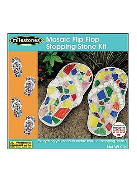 Milestones Mosaic Flip Flop