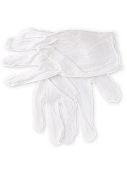 KALT White Lintless Cotton Gloves