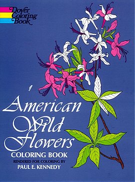 Dover American Wildflowers Coloring Book