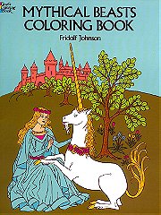 Dover Mythical Beasts Coloring Book