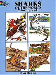 Dover Sharks of the World Coloring Book
