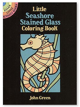Dover Little Seashore Stained Glass Coloring Book
