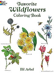 Dover Favorite Wildflowers Coloring Book
