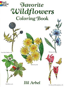 Dover Favorite Wildflowers Coloring Book