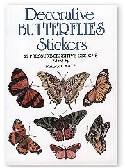 Dover Decorative Butterflies Stickers