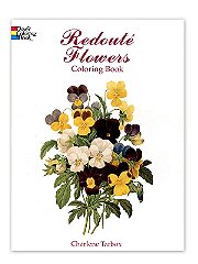 Dover Redouté Flowers Coloring Book
