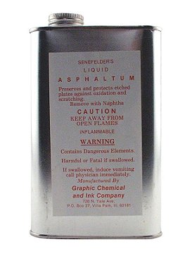 Graphic Chemical Senefelder&#39;s Liquid Asphaltum