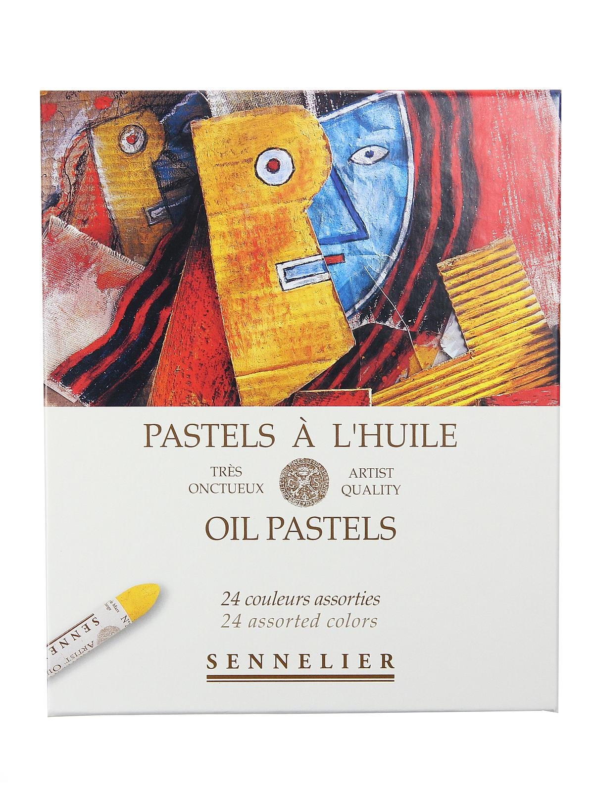 Sennelier Oil Pastel Set - Iridescent Colors, Set of 12