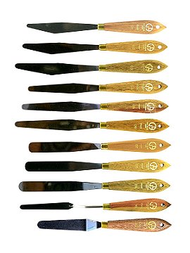 Global Art Round Tip Painting Knives