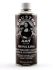 U.S. Art Supply Brush Cleaner and Restorer, 4 Ounce Bottle - Quickly Cleans Paint Brushes, Airbrushes, Art Tools - Cleaning Solution to Remove Dried