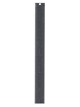 Pacific Arc Stainless Steel Non-Slip Rulers 32nd-64th Inch