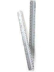 Tacro 12 Inch Triangular Architect Scale