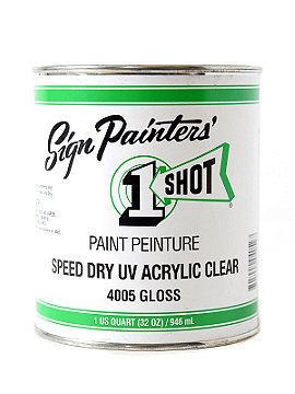 1-Shot Speed Dry UV Acrylic Clear