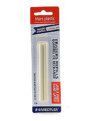 Staedtler Mars White Plastic Stick Eraser and Refills