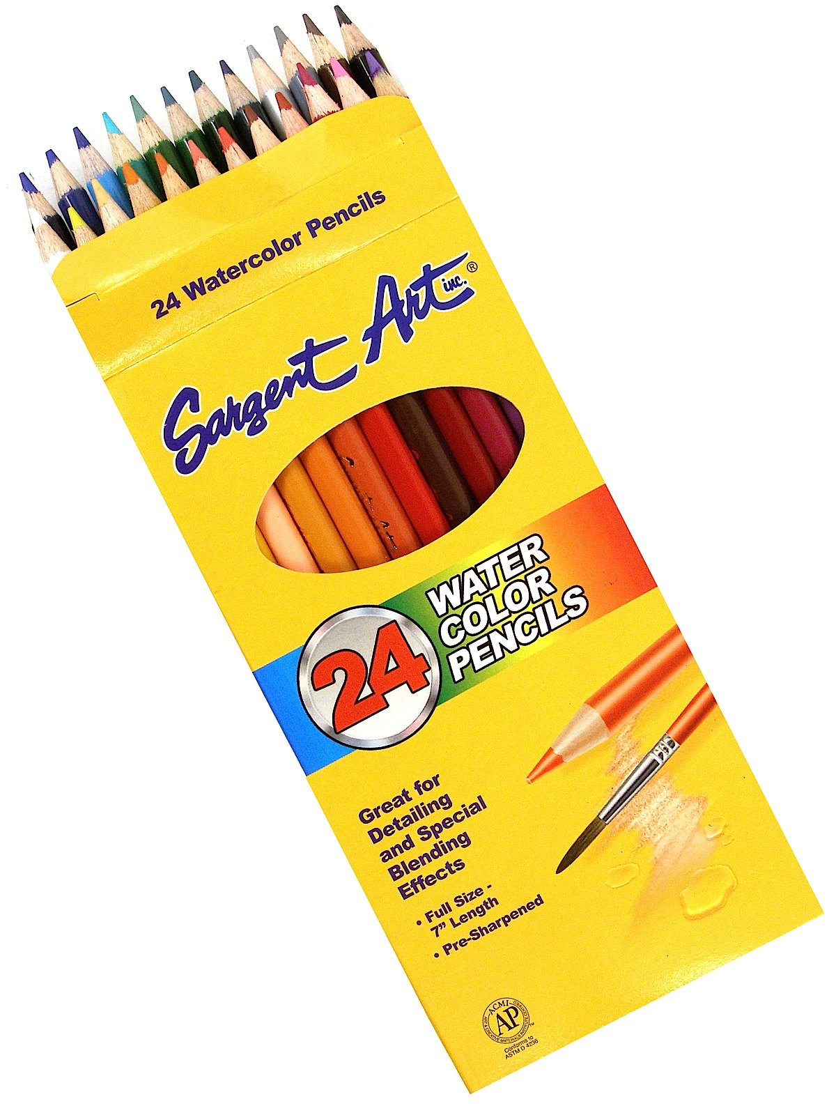 Sargent Art Watercolor Crayons 12-Color Set 