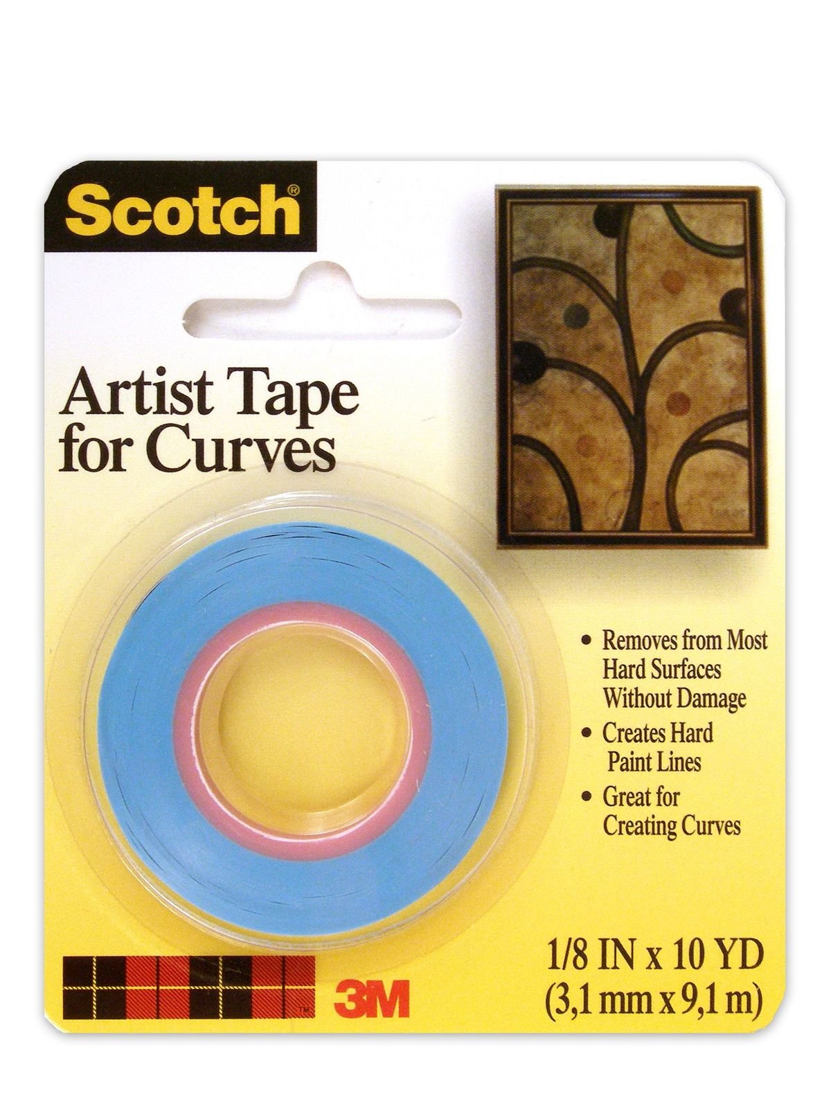 3M Scotch Artist Tape For Curves