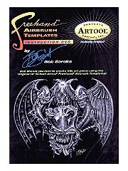 Artool Freehand Airbrush Templates Instructional DVD by Bob Soroka
