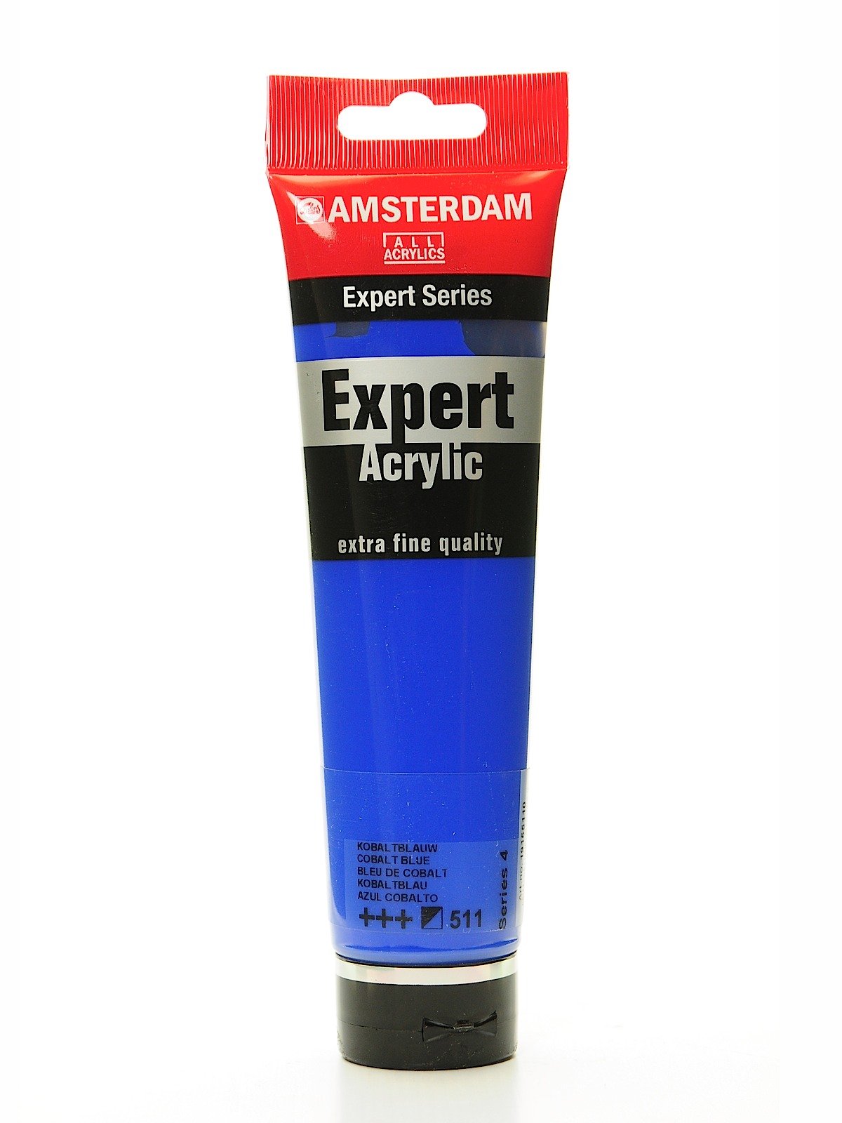 Amsterdam Expert Acrylic Paint Tubes, 75 mL, Permanent Orange