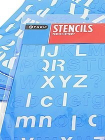 LetterCraft Lettering Stencil Guides