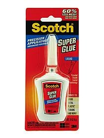 Scotch Super Glue Liquid in Precision Applicator
