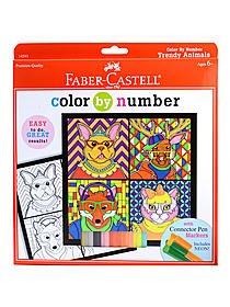 Faber-Castell Color by Number with Markers Kits