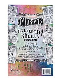 Ranger Dylusions Colouring Sheets
