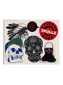 Laurence King Stickerbomb Skulls