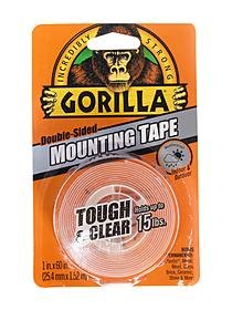 The Gorilla Glue Company Clear Mounting Tape