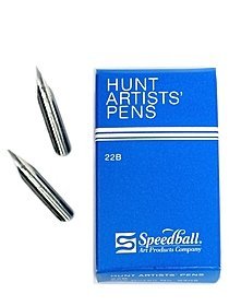 Speedball Hunt Artists' Pen Nibs--Extra Fine No. 22-B