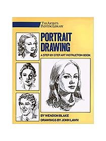 Book House Portrait Drawing