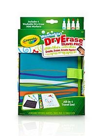 Crayola Dry Erase Washable Travel Pack