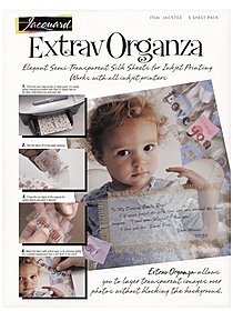 Jacquard ExtravOrganza Fabric Sheets