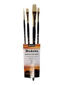 Princeton Series 6300 Dakota Synthetic Bristle Long Handle Brushes
