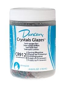 Duncan Crackle & Crystal Glazes