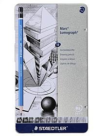 Staedtler Mars Lumograph Pencil Tin Sets