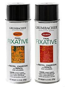 Grumbacher Hard Final Spray Fixative