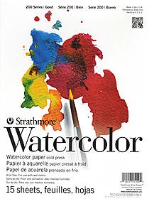 Strathmore Student Art Watercolor Pads